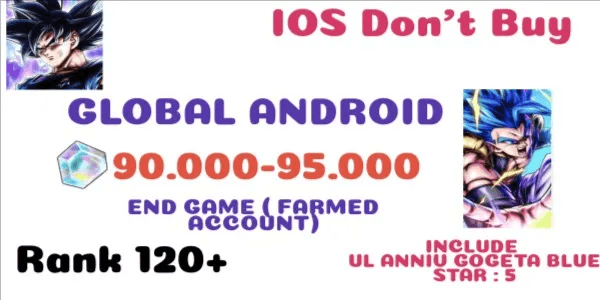 Dragon Ball Legends account Android-2