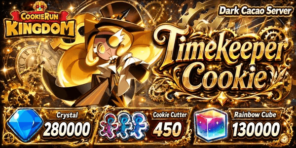 Gacha Crystal Account CRK First Edition Cookie Run Kingdom