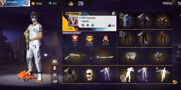 Gambar Product #4 SG2 Moss Account + 4 Anggle Pants + Joker Face + Prime 3