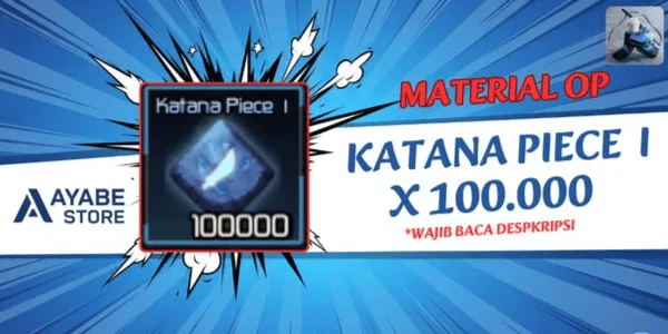 100,000 Katana Piece 1 - Broken Blade