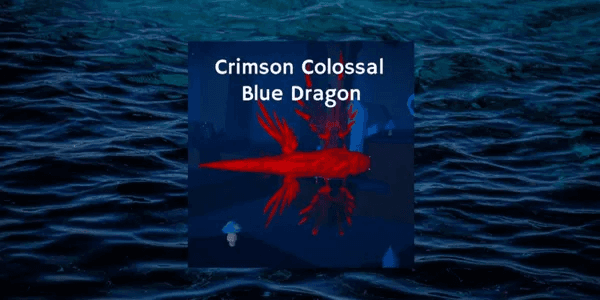 Crimson Colossal Blue Dragon