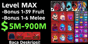 MAX LEVEL Account - Blox Fruits