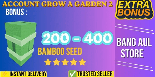 Grow a Garden 2 Account | ✔️Extra Bonus✔️