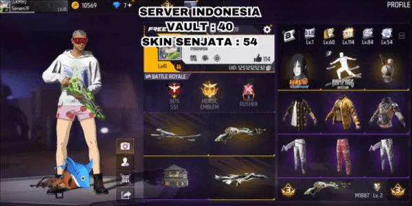 PLAIN ACCOUNT HAS SG SKIN