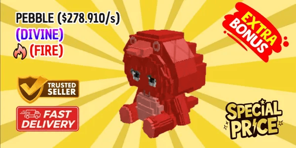 FIRE PEBBLE ($278.910/s) | Build A Zoo