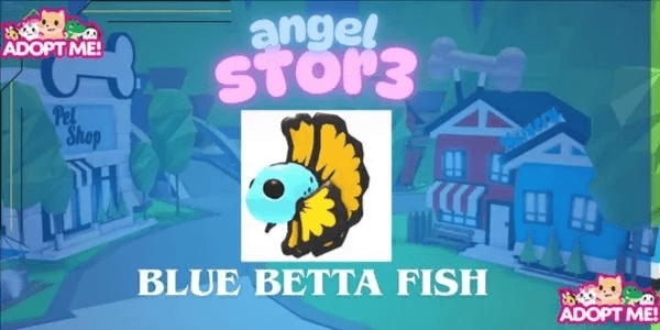 Blue Betta Fish