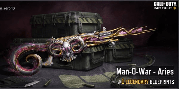 Gambar Product Call of duty mobile Account Clean Legend man-o-war