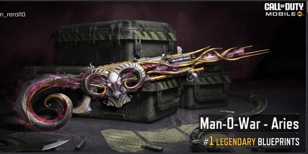 Call of duty mobile Account Clean Legend man-o-war