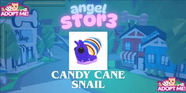 Candy Cane Snail