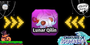 Peluche Qilin lunaire