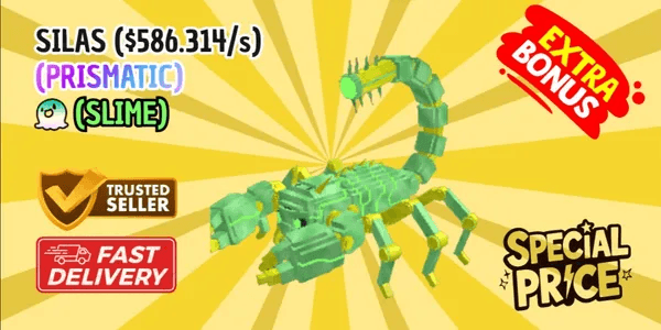 PET 500K/s (SLIME SILAS) | Build A Zoo