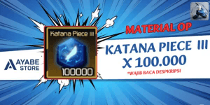 100,000 Katana Piece 3 - Broken Blade