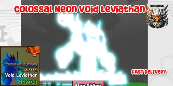 Colossal Neon Void Leviathan Catch And Tame!