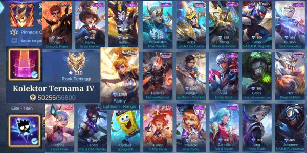 MOBILE LEGENDS SULTAN ACCOUNT | 200+ SKINS