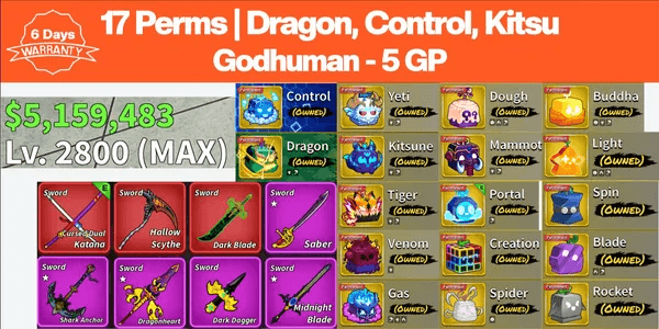 Permanent Fruit Account - No 3
