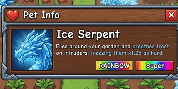 Rainbow Ice Serpent