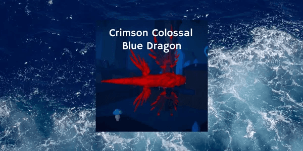 Crimson Colossal Blue Dragon