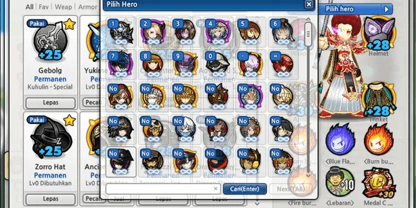 Lost Saga Valofe Account Herper Busy Murmer Sultan!!