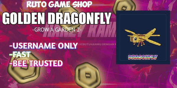 Gambar Product Golden Dragonfly | Grow A Garden 2