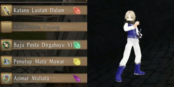1 SET OF KATANA EQUIPMENT (Low Budget)