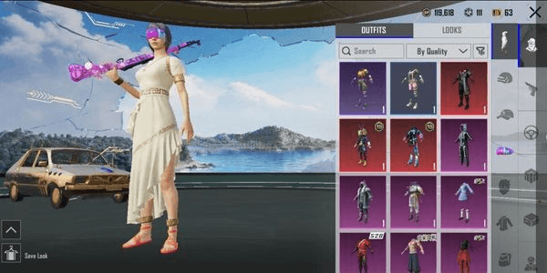 Gambar Product PUBG ACCOUNT LEVEL 51 1X ROYALE PASS