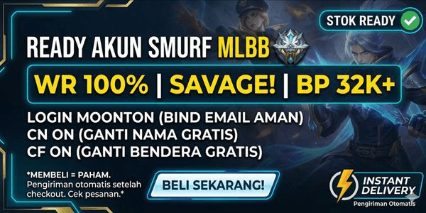 Gambar Product Akun Smurf Rank Grandmaster BP 32k+