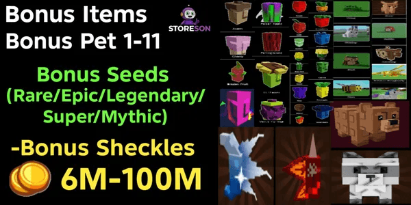 Grow A Garden 2 Account Many Bonuses