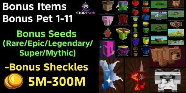 Grow A Garden 2 Account - Bonus Seed
