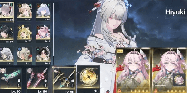 SEA UL60 Personal Account  Hiyuki C2 + Sign, Lynea + Sign, Mornye + Discord R5, Denia C2 Premium account Well Build (Same as Screenshot)