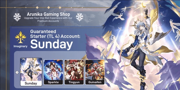 STARTER ACCOUNT - SUNDAY + SPARKLE || TINGYUN + GUINAIFEN [ASIA]
