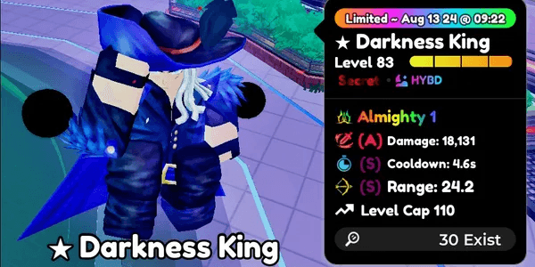 Darkness King Trait Almighty