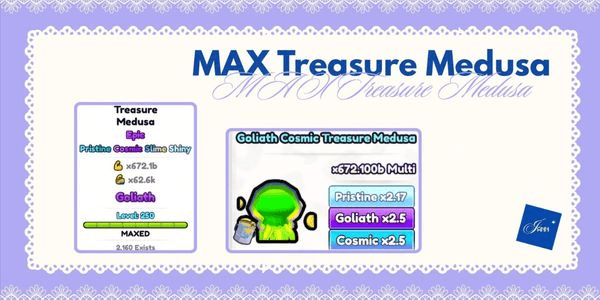 Gambar Product MAX Treasure Medusa