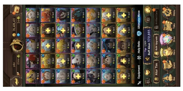 STARTER ACCOUNT MELIODAS NEMESIS ULTI 4/6 [GLOBAL]