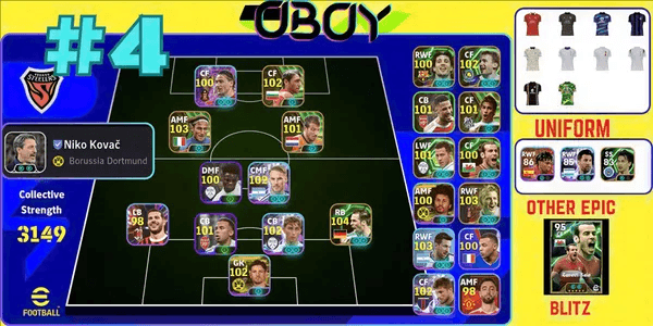 EFOOTBALL ACCOUNT SEMI BOOSTER