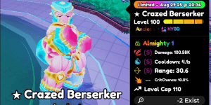 Crazed Berserker (Evo) Almighty