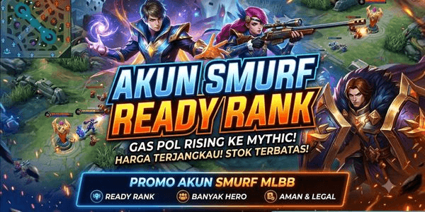Gambar Product smurf account ready rank