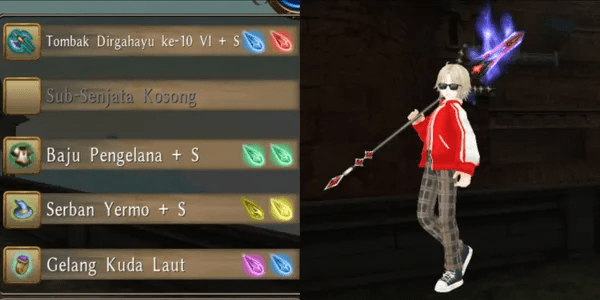 1 SET SPEAR EQUIPMENT