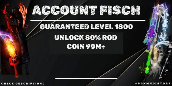 Gambar Product Fisch Account - Level 1798 | ready to use account