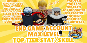 Light V2 + King Of Heroes V2 + Frost Empress Rukia + Black Reaper + F Mastery + Max Mastery + 1100+% DMG