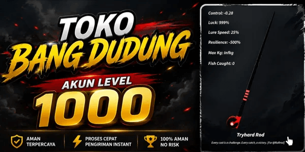 Account Level 1000 + Tryhard Rod (100% Trusted and Guaranteed)