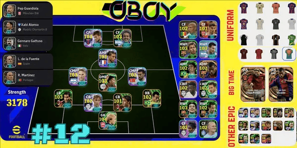 Efootball full legends (safe and guaranteed) by #OBOYstore