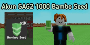 Grow A Garden 2 Account - 1k/1000 Bamboo Seed