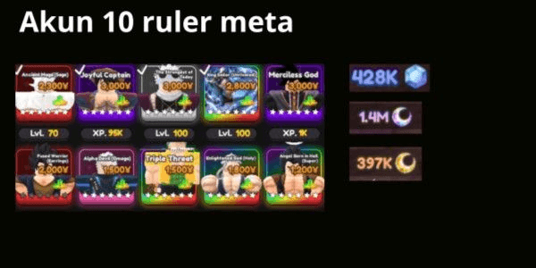 Gambar Product ACCOUNT 10 RULER META