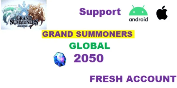 Grand Summoners Global-01 Gacha Account