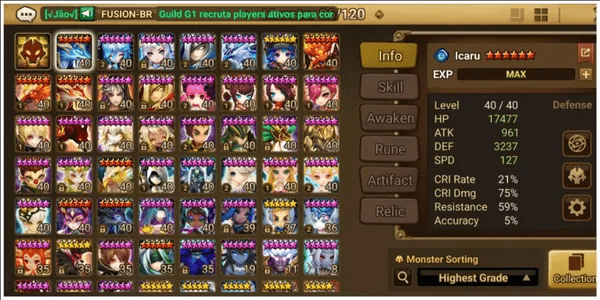 #SW555 [GLOBAL] 2 LD Nat5 Artamiel, NEW Theonia + Kinki | ALL FARM, R5 | Leo, Driana, Rica, BJr5, ROBO E65 | 51 Monster 6*