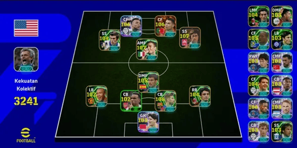Collective 3241+ Bale x Mbappé x Ronaldo x Gerd Müller x Totti x Dembélé x Drogba x Zanetti x Guardiola x 5 Manager Booster