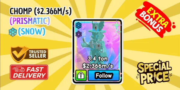 PET 2M/s (SNOW CHOMP) | Build A Zoo