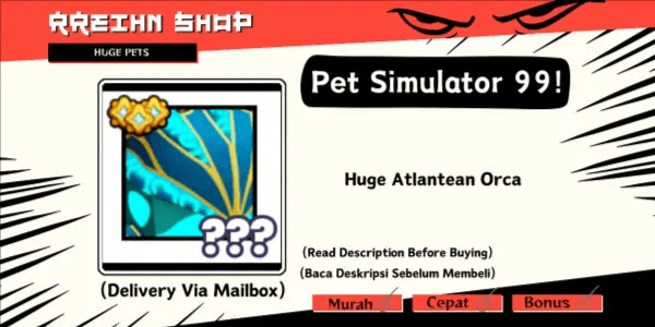 Huge Atlantean Orca
