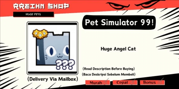 Huge Angel Cat
