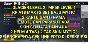 GLACIER LEVEL 2 CHEAP RP MAX
